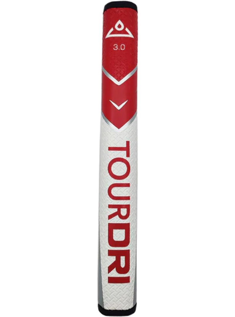 Masters Golf TourDri Flat Putter grip, Red/Large Flat