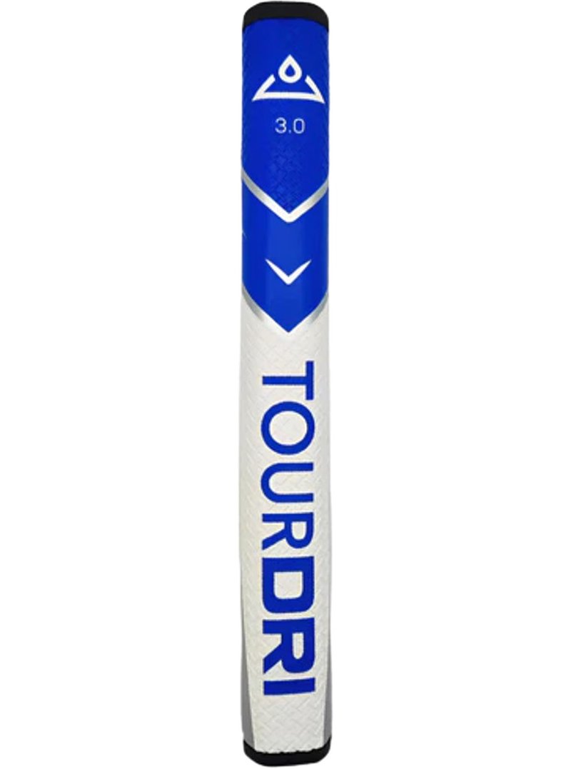 Masters Golf TourDri Flat Putter grip, blue/large flat