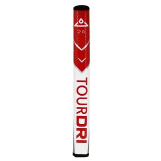 Masters Golf TourDri Flat Putter grip 2.0, red/medium flat