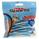 Pride Sports Special Edition Paint Splatter Tees (45 tees), 83 mm (3 1/4"), blue/orange