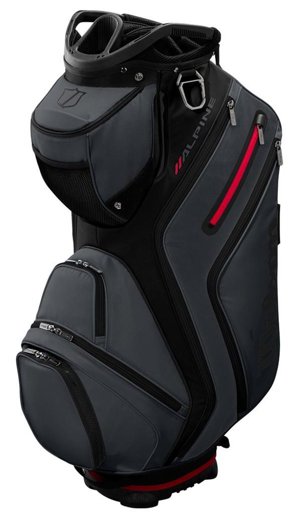 Wilson Alpine cart bag, black/grey