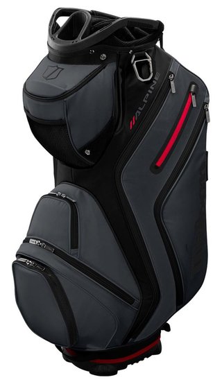 Wilson Alpine cart bag, black/grey