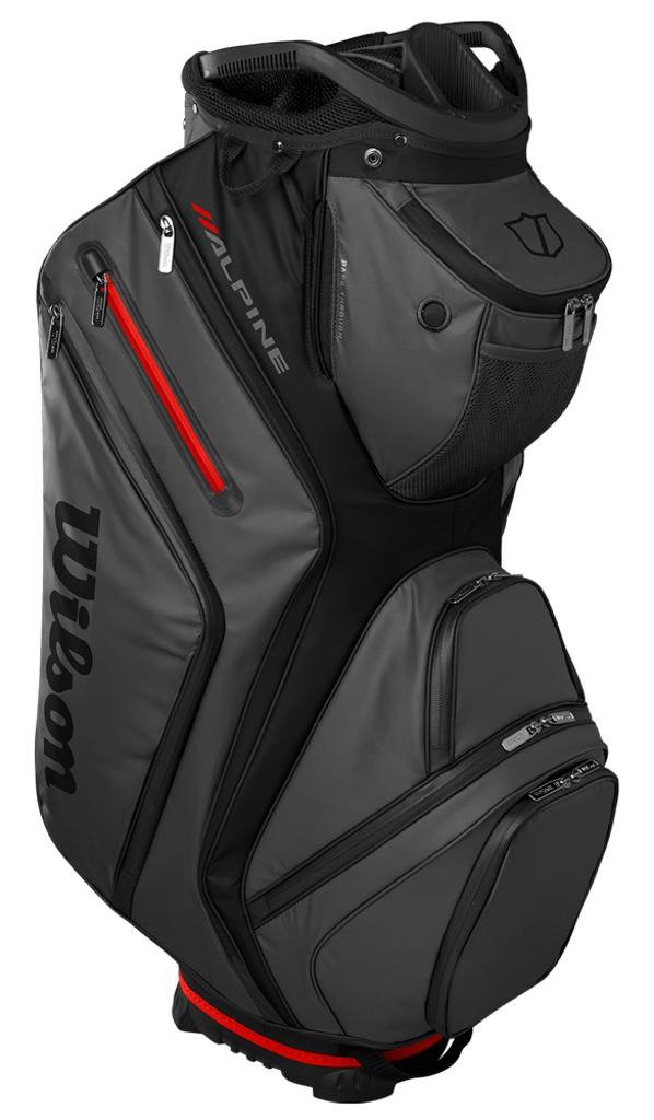 Wilson Alpine cart bag, black/grey