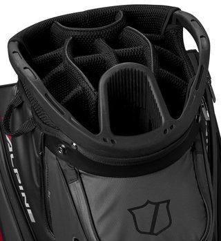 Wilson Alpine cart bag, black/grey