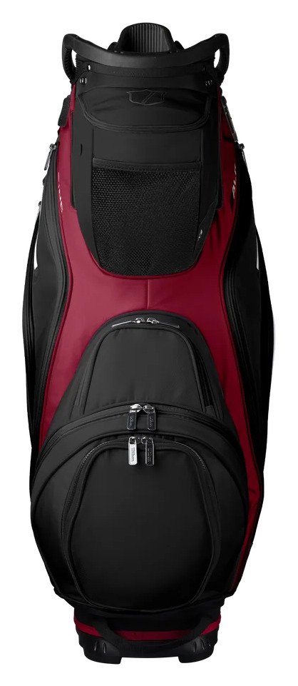 Wilson Alpine cart bag, black/red