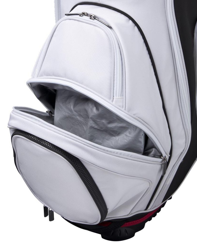 Wilson Alpine cart bag, white/black