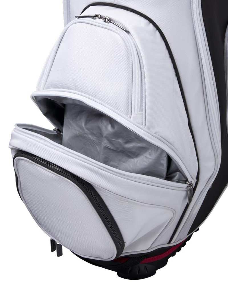 Wilson Alpine cart bag, white/black
