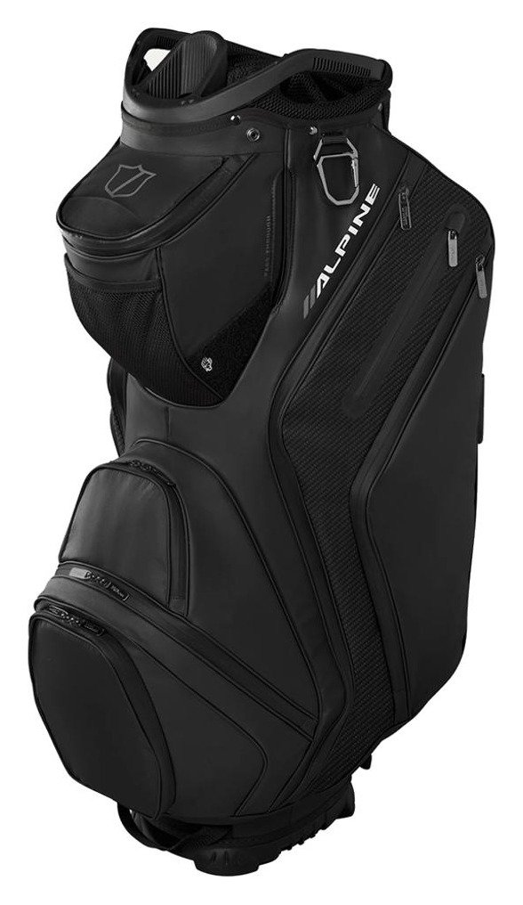Wilson Alpine cart bag, black/black