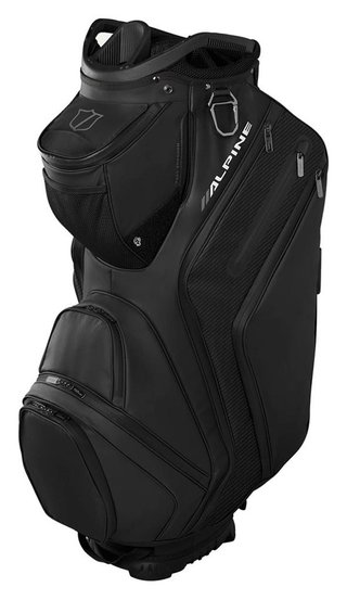 Wilson Alpine cart bag, black/black