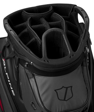 Wilson Alpine cart bag, black/black