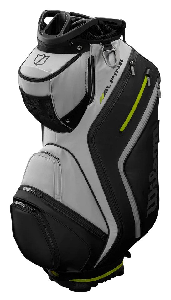 Wilson Alpine cart bag, light grey/black