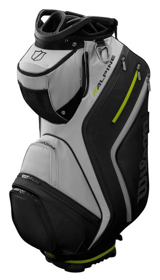 Wilson Alpine cart bag, light grey/black