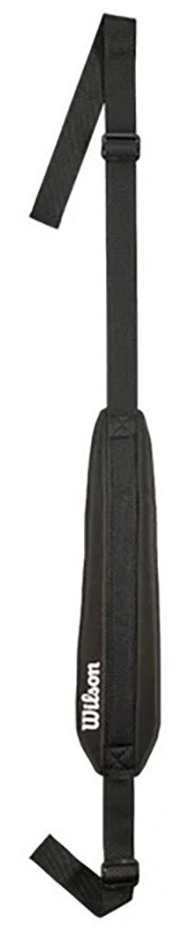 Wilson Alpine cart bag, black/white/orange