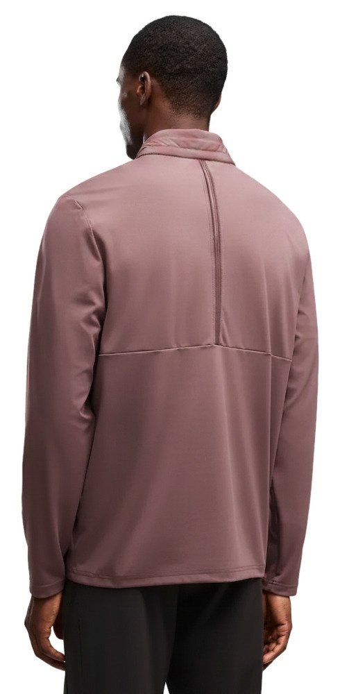 Puma Cloudspun Tech Hybrid 1/2 Zip men's jacket, rich cocoa