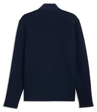 Puma Cloudspun Fleece Hybrid men's jacket, deep navy