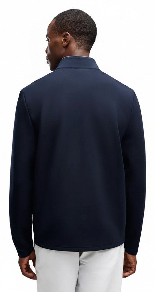 Puma Cloudspun Fleece Hybrid men's jacket, deep navy