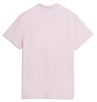 Puma Cloudspun Bridges women's polo, powder pink