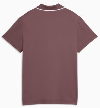 Puma Cloudspun Bridges women's polo, rich cocoa