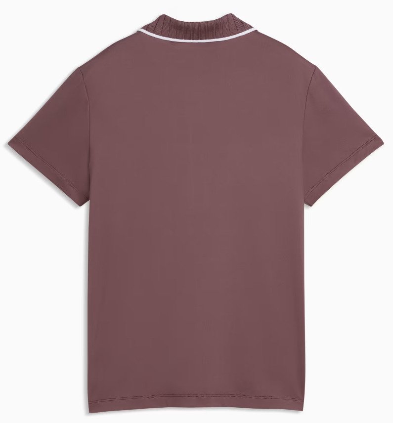 Puma Cloudspun Bridges women's polo, rich cocoa