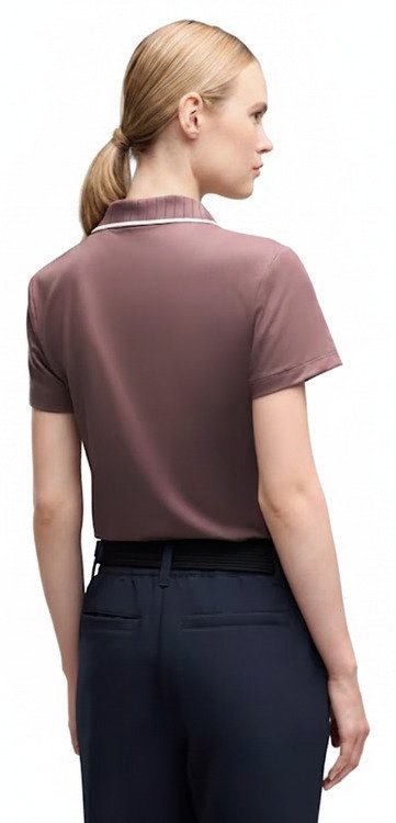Puma Cloudspun Bridges women's polo, rich cocoa