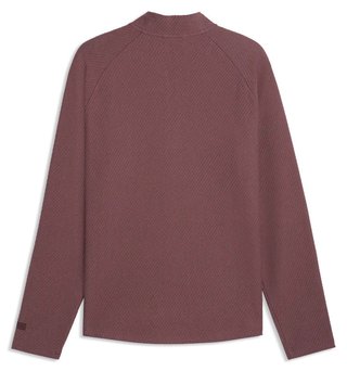 Puma Boulder 2.0 1/4 Zip men's sweatshirt, rich cocoa