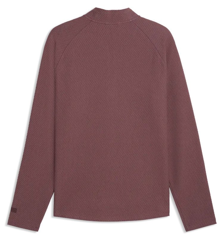 Puma Boulder 2.0 1/4 Zip men's sweatshirt, rich cocoa