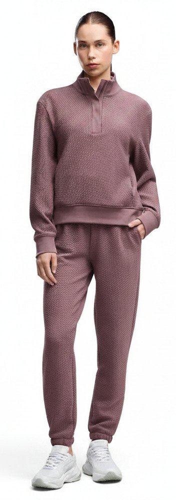 Puma Boulder 1/2 Zip women's sweatshirt, rich cocoa