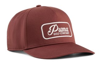 Puma Jupiter men's golf cap, rich cocoa