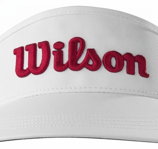 Wilson Tour Visor white/red visor