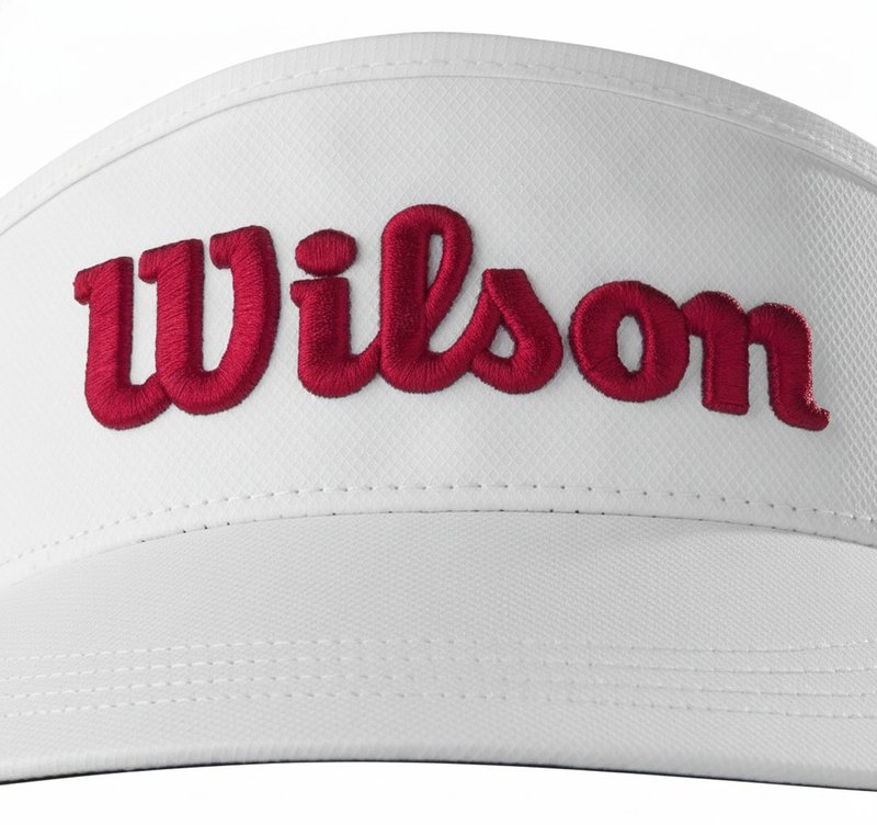 Wilson Tour Visor white/red visor