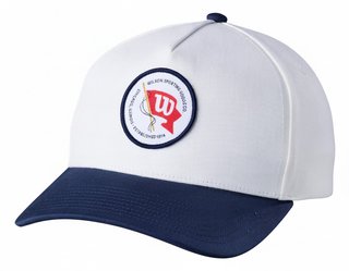 Wilson Vintage Patch cap, white/navy