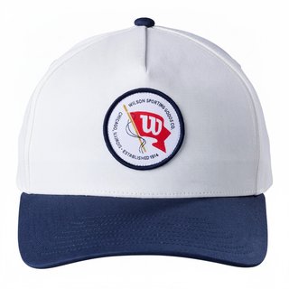 Wilson Vintage Patch cap, white/navy