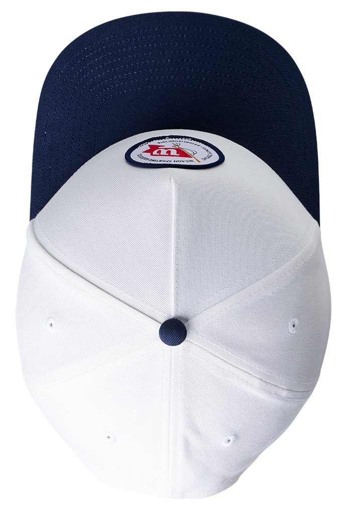 Wilson Vintage Patch cap, white/navy