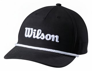 Wilson Rope cap 2026 cap, black/white