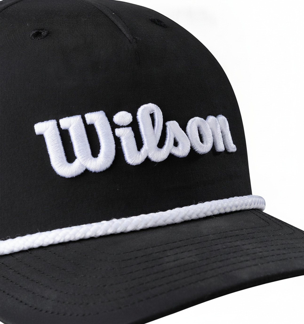 Wilson Rope cap 2026 cap, black/white