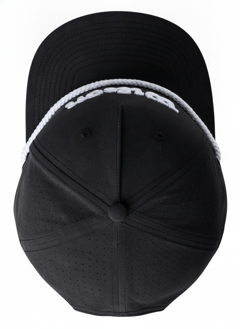 Wilson Rope cap 2026 cap, black/white