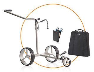 JuStar Silver electric trolley, silver