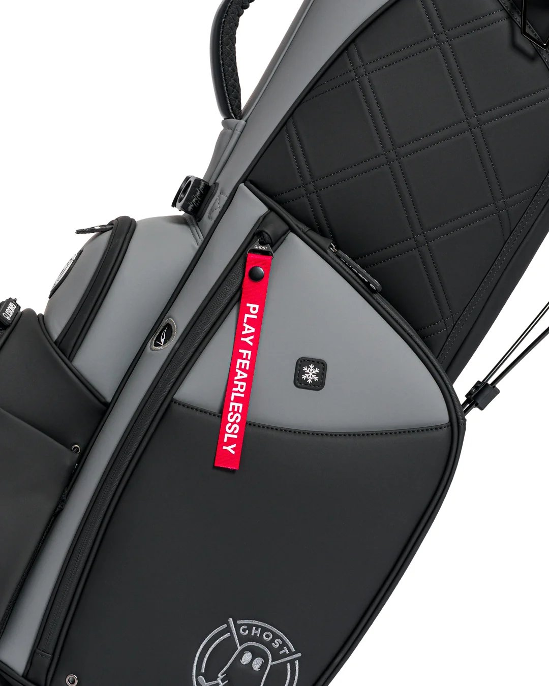 Ghost Golf Anyday Kovert Ops 7-way stand bag, black/grey