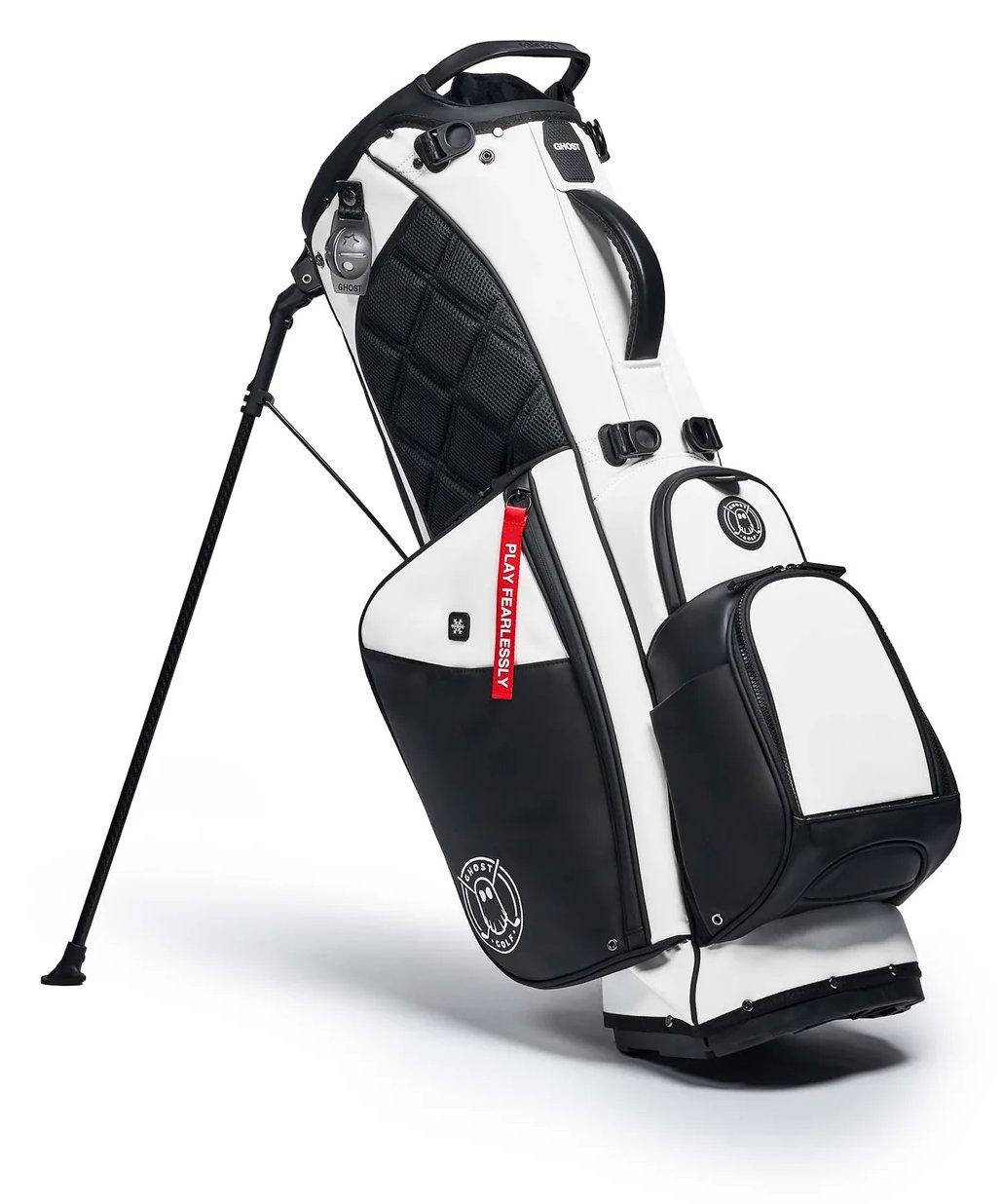 Ghost Golf Anyday Oreo 7-way stand bag, white/black