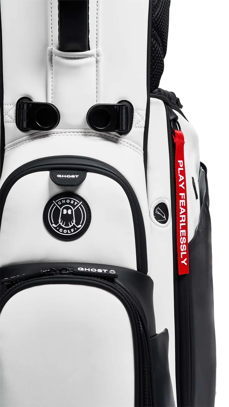 Ghost Golf Anyday Oreo 7-way stand bag, white/black