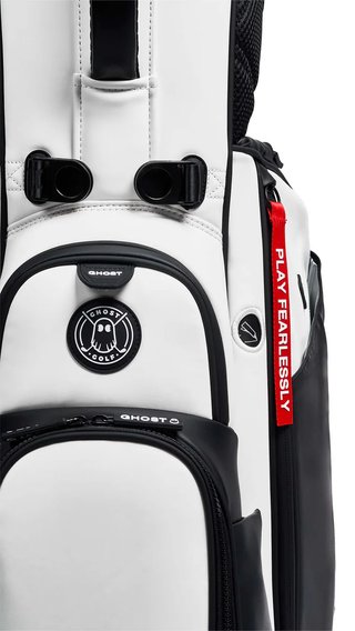 Ghost Golf Anyday Oreo 7-way stand bag, white/black