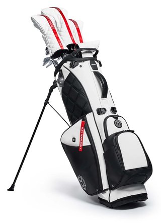 Ghost Golf Anyday Oreo 7-way stand bag, white/black