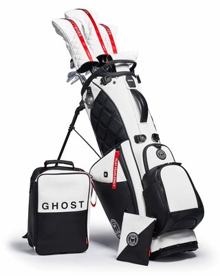 Ghost Golf Anyday Oreo 7-way stand bag, white/black