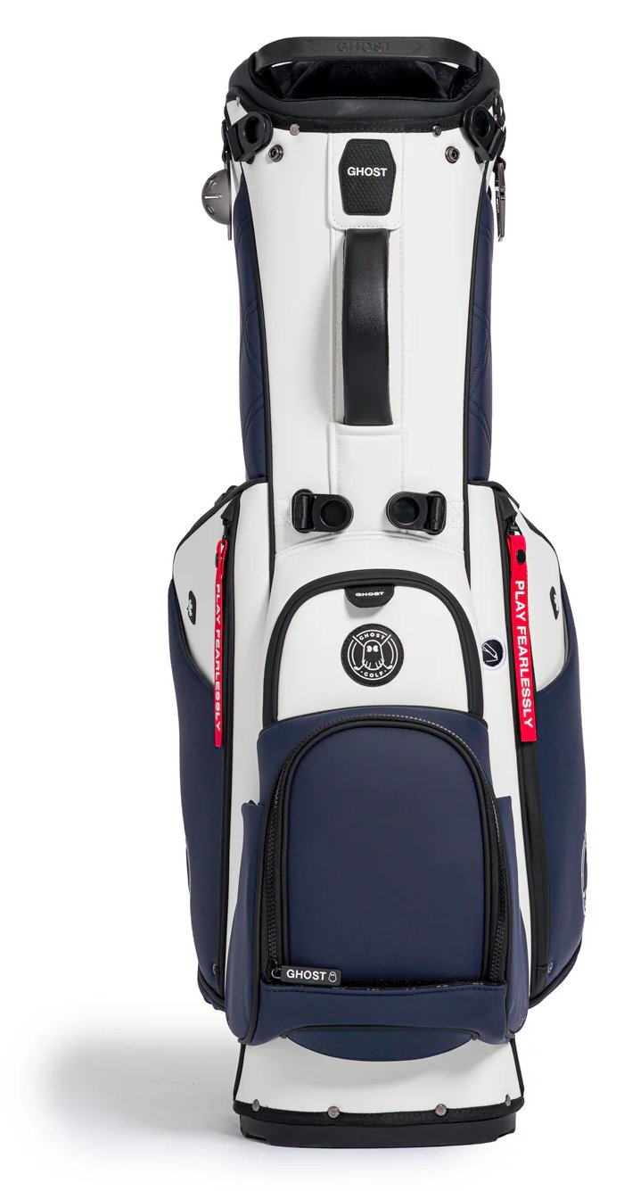 Ghost Golf Anyday Valor 14-way stand bag, white/blue