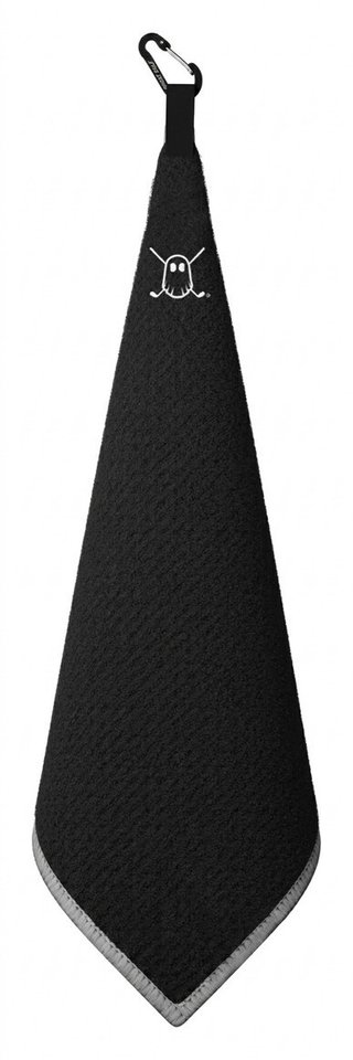 Ghost Golf Non Magnetic Tour towel, black