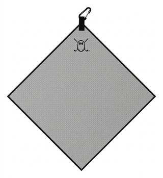 Ghost Golf Non Magnetic Tour towel, grey