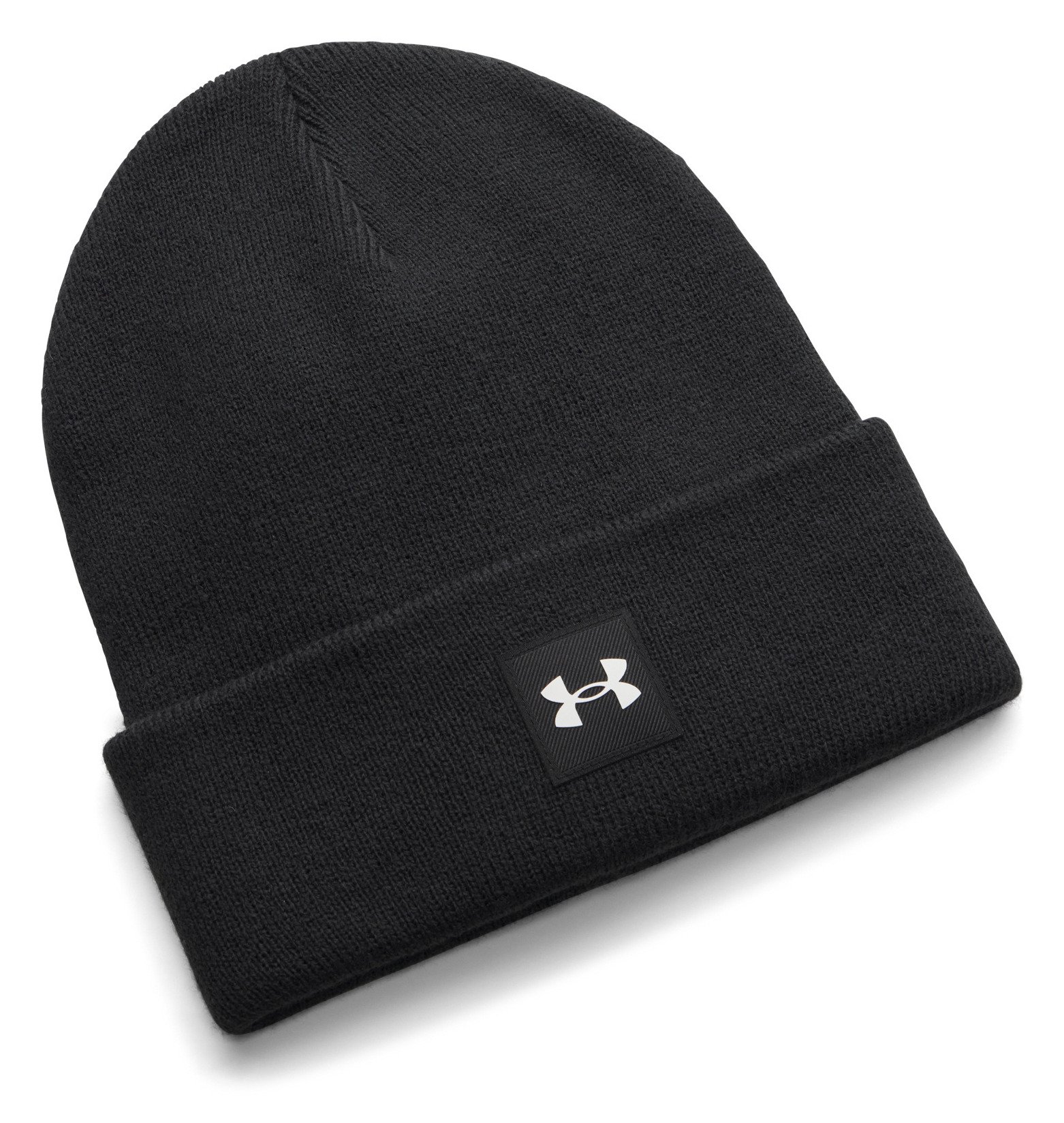 Under Armour Halftime Cuff winter beanie, black/white