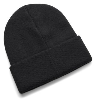 Under Armour Halftime Cuff winter beanie, black/white