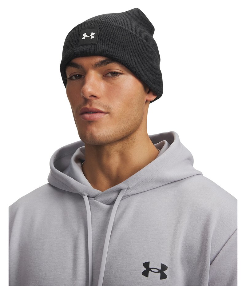 Under Armour Halftime Cuff winter beanie, black/white