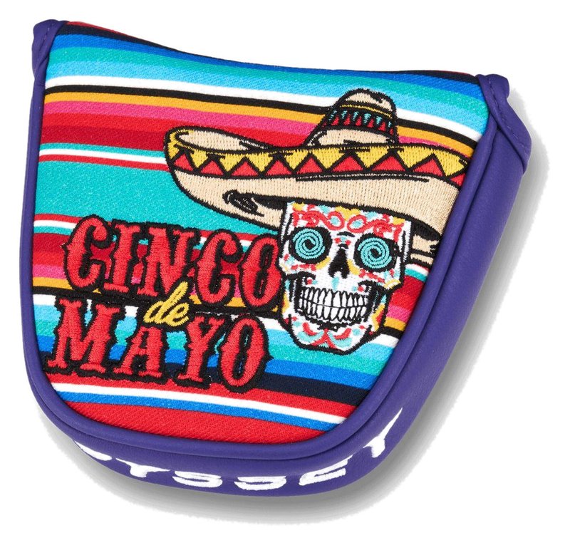 Odyssey Cinco De Mayo Mallet Headcover, purple